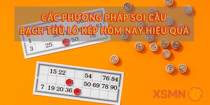 Các phương pháp soi cầu bạch thủ lô kép hôm nay hiệu quả