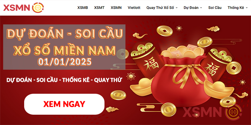 Dự Đoán XSMN 01/01/2025 - Soi Cầu Xổ Số Miền Nam 01/01