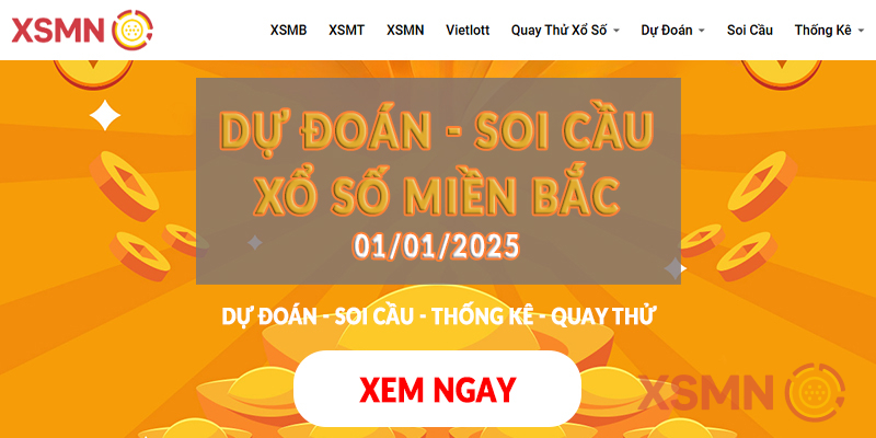 Dự đoán XSMB 01/01/2025 - Soi Cầu Xổ Số Miền Bắc 01/01