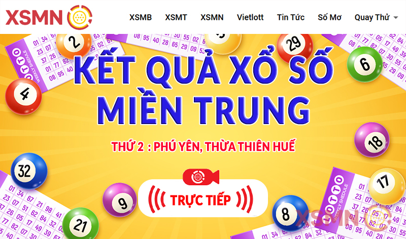 Kết Quả Xổ Số Miền Trung Thứ 2