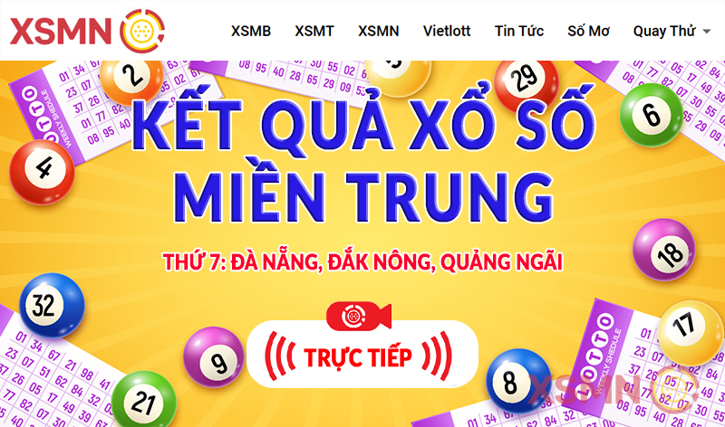 Kết Quả Xổ Số Miền Trung Thứ 7